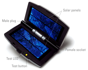 i sun solar cell phone charger