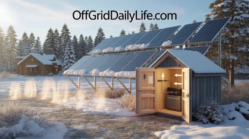 Why Your Off-Grid Tiny Home Solar System Hits a Wall Every Winter